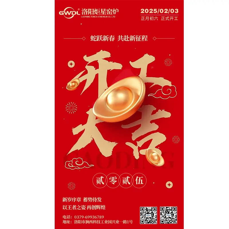 2025 Juxing Kiln - A Prosperous Start to the New Year!